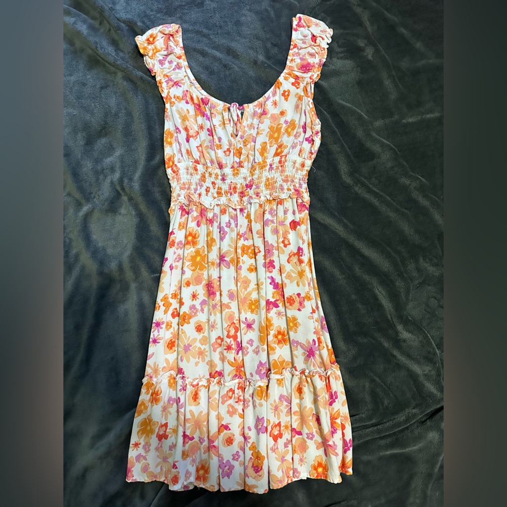 🧡🩷Floral dress